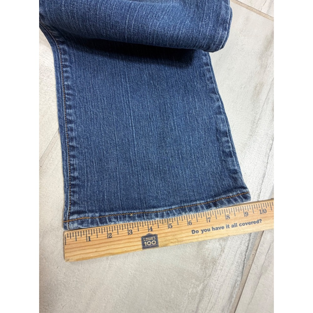 Vintage Y2K Lucky Brand Mid Rise Flare Jeans Medium Wash Blue Size 10/30 - Picture 7 of 9